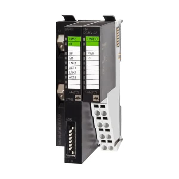 Murrelektronik Cube20S bus node with I/O modules