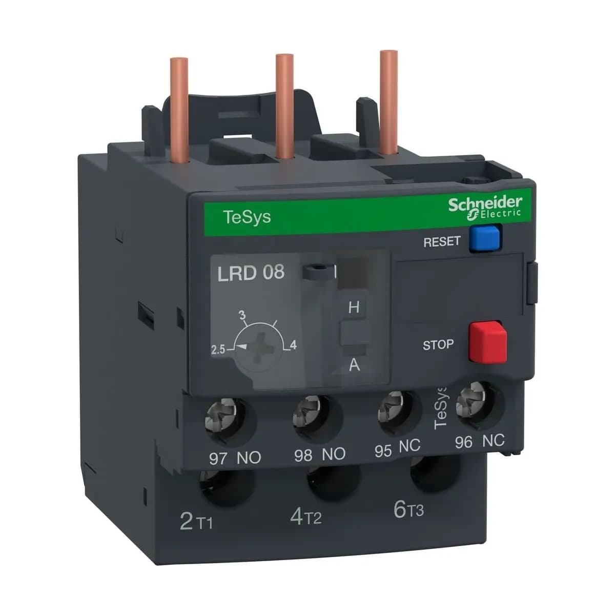 Schneider Electric TeSys LRD08 thermal overload relay